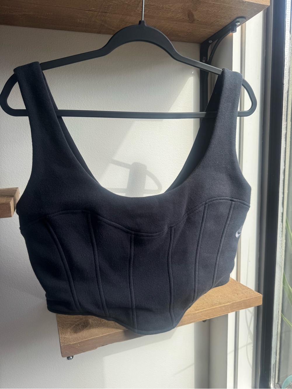 Frankie Collective - Nike Black Sculpted Crop Tank Top - Women's Athletic Crop